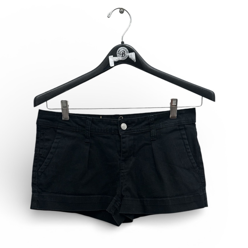 American Rag Cie Womens Black Denim Shorts Size 7